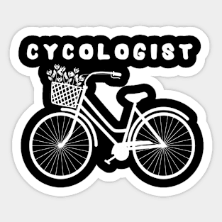 Cycologist T-Shirt Sticker